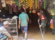 Banjir Landa Merangin dan Sarolangun, Korem 042/Gapu Bergerak Cepat Bantu Warga Terdampak