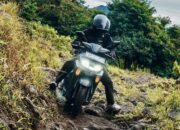 Hajar Jalur Ekstrem Kaki Gunung Sinabung, Yamaha GEAR ULTIMA Buktikan Ketangguhan di Medan Batu dan Hujan