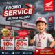 Motor Tetap Prima di Musim Hujan, Sinsen Siapkan Promo Service Spesial di AHASS Jambi
