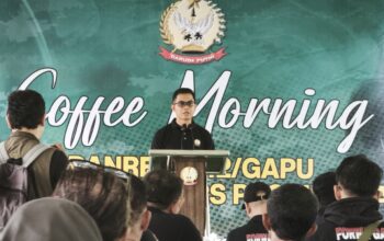 Coffee Morning Bersama Media, Danrem 042/Gapu Tekankan Pentingnya Sinergi Informasi dan Stabilitas Publik