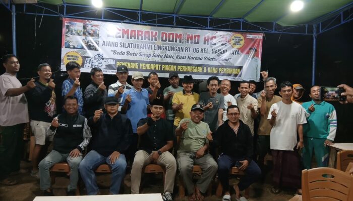 Semarak Domino Handil Jaya Meriah, Perkuat Silaturahmi dan Dukung Program Kampung Bahagia Kota Jambi