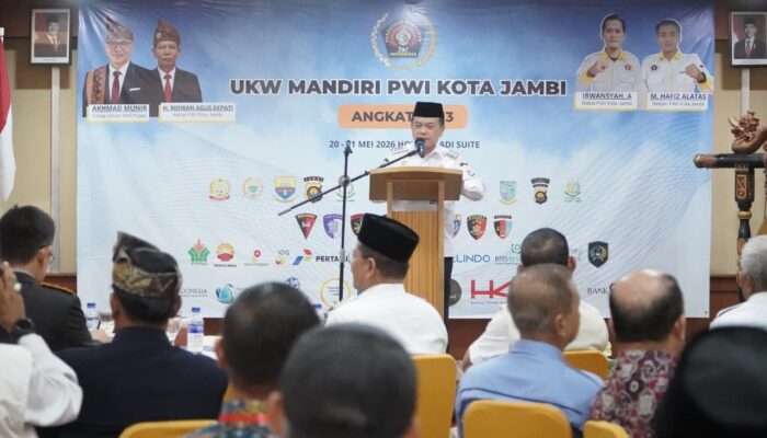 Gubernur Al Haris Buka UKW ke-13 di Jambi, Dorong Profesionalisme Wartawan