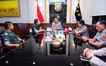 Polda Jambi Terima Silaturahmi Pangdam XX/TIB, Perkuat Sinergitas TNI-Polri