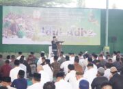 Korem 042/Gapu Gelar Sholat Idul Adha 1447 H di Lapangan Tenis Indoor Makorem