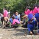 Sambut HUT Bhayangkara ke-80, Ditpolairud Polda Jambi dan Polres Tanjab Barat Tanam 2.000 Mangrove serta Tebar Bibit Ikan