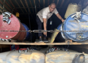 Polres Tebo Gagalkan Pengangkutan 23 Ribu Liter BBM Olahan Ilegal, Empat Orang Diamankan