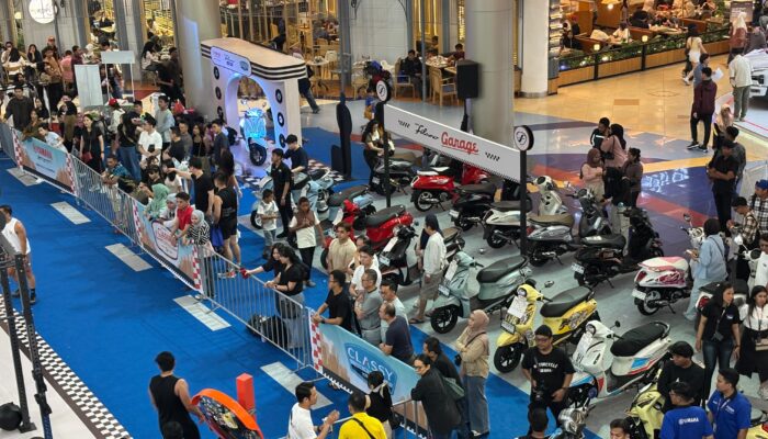 Kreativitas Lokal Bersinar, Karya Modifikasi Terbaik Yamaha CLASSY Modifest 2026 Makassar Tampil Memukau 