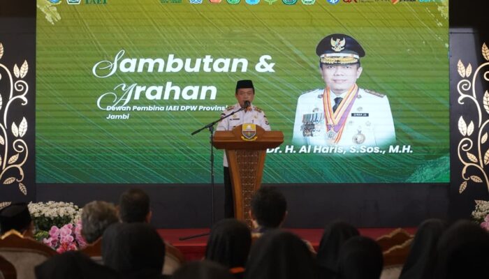 IAEI Jambi 2026-2031 Resmi Dilantik, Al Haris Dorong Penguatan Ekonomi Syariah di Jambi 