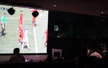 TNI dan Masyarakat Jambi Gelar Nobar Piala Dunia 2026, Perkuat Kebersamaan