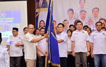 Ketua PWI Provinsi Jambi H. Ridwan Agus Lantik Ketua Irwansyah Pimpin Kepengurusan PWI Kota Jambi 2026-2029