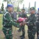 Upacara di Makorem 042/Gapu Diwarnai Aksi Peduli Keselamatan Berkendara