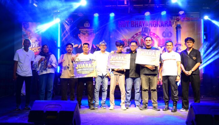 Polda Jambi Gelar Lomba Stand Up Comedy Meriahkan Hari Bhayangkara ke-80
