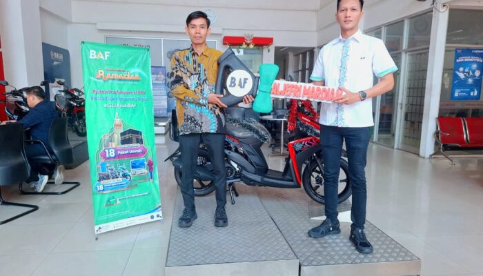 Tak Disangka! Warga Jambi Bawa Pulang Yamaha Mio M3 dari Program Semarak Berkah BAF 2026