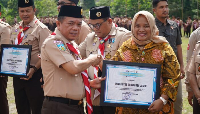 Buka Jambore Daerah Pramuka Jambi, Gubernur Al Haris: Sebagai Wadah Mengasah Wawasan, Kepemimpinan dan Kemandirian