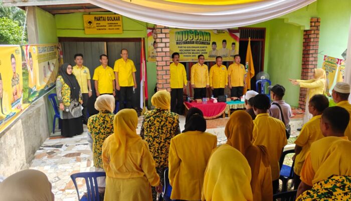 Regenerasi Jadi Semangat Baru Golkar Jaluko, Asikin Bidik Kemenangan di Pemilu Mendatang