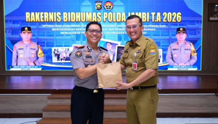 Rakernis Humas Polda Jambi: Kadis Kominfo Ariansyah Soroti Peluang dan Ancaman AI di Era Digital