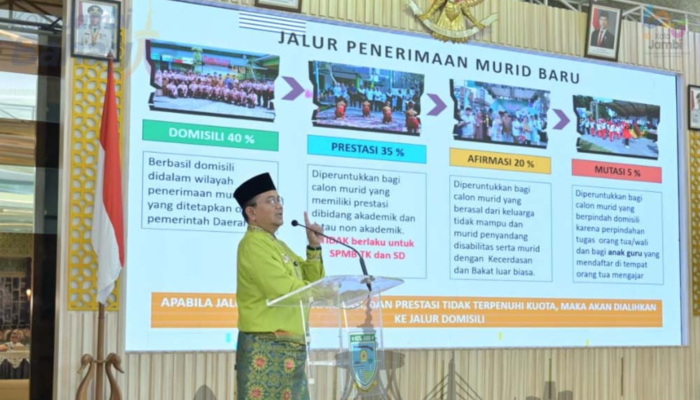 Pemkot Jambi Perkuat Integritas SPMB 2026/2027, Tegaskan Komitmen Bebas Gratifikasi dan Transparan