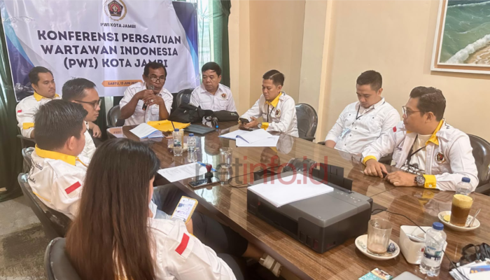 Irwansyah Kembali Pimpin PWI Kota Jambi, Terpilih Aklamasi untuk Periode Kedua