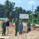 Kasiter Korem 042/Gapu Tinjau Pembangunan Jembatan Program Karya Bakti Skala Besar TA 2026 di Sarolangun