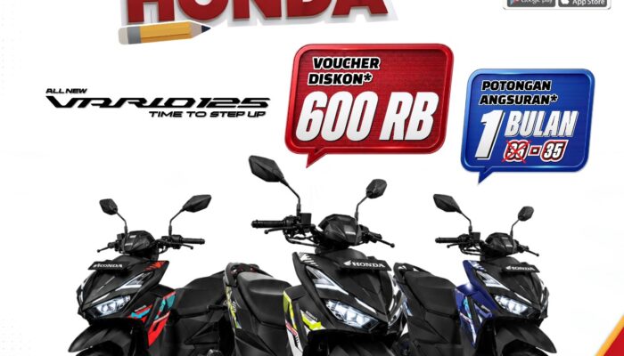 Back to School Makin Seru! Honda Beri Promo Skutik Favorit dengan Diskon hingga Rp600 Ribu