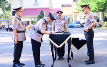 Kapolda Jambi Pimpin Sertijab dan Pengambilan Sumpah Jabatan Sejumlah Pejabat Utama, Perkuat Kinerja Organisasi