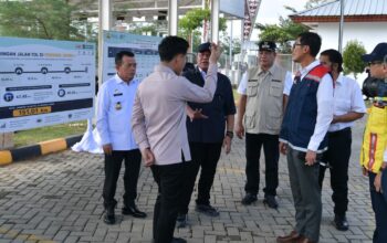 Tinjau Tol Bayung Lencir, Wapres Pastikan Konektivitas Sumatra Berjalan Optimal