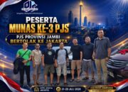 Munas ke 3, Delegasi PJS Provinsi Jambi Sore Ini Langsung Bertolak ke Jakarta 