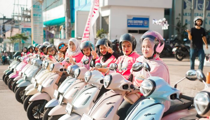 Riders Grand Filano Jambi Jelajahi Kota, Weekend Makin Stylish dan Berkelas