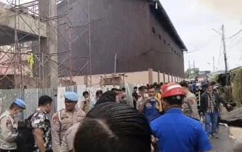 Delapan Asrama Polisi di Belakang Polda Jambi Ludes Terbakar, Api Diduga Berasal dari Salah Satu Bangunan