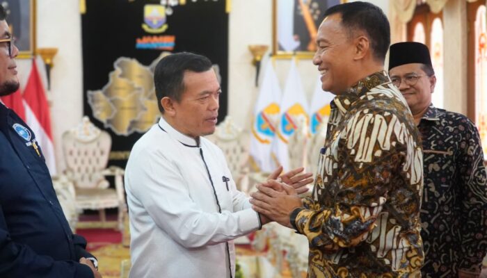 Gubernur Al Haris Terima Audiensi Komisaris Utama PT Jasa Raharja