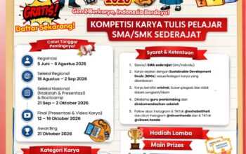 Sisa 5 Hari! Saatnya Pelajar Jambi Wujudkan Ide Menjadi Prestasi di AHM Best Student 2026