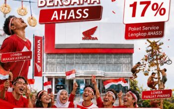 Merdeka Bersama AHASS! Nikmati Diskon Jasa Service 17% Selama Agustus