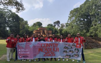 Rayakan HUT ke-81 RI, Bikers Honda Jambi Kompak Ikuti Convoy Merdeka
