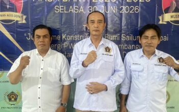 PWI Muaro Jambi Siap Lantik Kepengurusan 2026-2029, Bung Topan Dipercaya sebagai Ketua