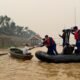 Ditpolairud Polda Jambi Sambangi Warga, Bagikan Masker dan Sembako di Tengah Kabut Asap