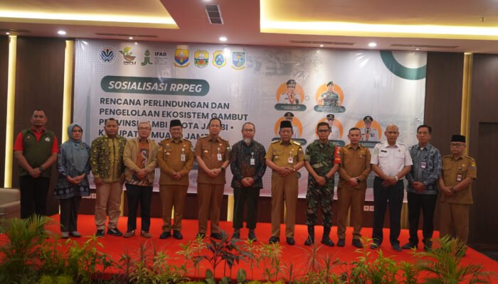 Danrem 042/Gapu Jadi Narasumber Ekspose RPPEG, Perkuat Sinergi Perlindungan Ekosistem Gambut Jambi