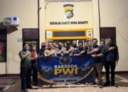 Rakerda di Bandung, Kapolresta Jambi Lepas Keberangkatan Rombongan PWI Kota Jambi