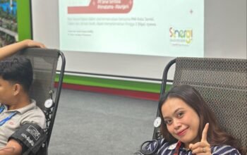 174 Kantong Darah Terkumpul, Sinsen Wujudkan Sinergi Bagi Negeri lewat Aksi Donor Darah