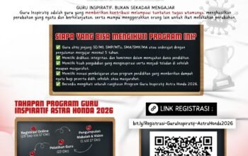 Guru Inspiratif Astra Honda 2026 Hadir di Jambi, Sinsen Dorong Guru Tunjukkan Inovasi Pendidikan