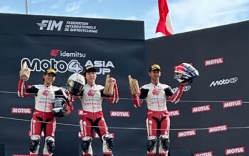 Melesat di Motegi, Badly Persembahkan Podium IM4AC untuk Indonesia