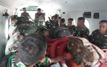 Danrem 042/Gapu Dampingi Gubernur Jambi, 148 Personel Gabungan Diterjunkan Perkuat Satgas Karhutla