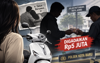 Empat Tahun Berpacaran, Motor Kekasih Malah Digadaikan Rp5 Juta