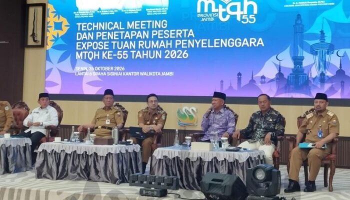 Jelang MTQH ke-55, Kota Jambi Matangkan Persiapan, 629 Peserta dari 11 Daerah Terverifikasi