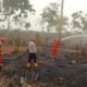 Polsek Muara Bulian Bersama Satgas Karhutla Ground Check Hotspot di Kawasan Tahura Sultan Thaha Syaifudin