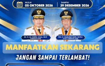 Pemprov Jambi Perpanjang Pemutihan Pajak Kendaraan Bermotor p-Berlaku 5 Oktober – 29 Desember
