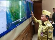 Pantau Monitor SiPongi, Gubernur Al Haris Ungkap Jambi Terkepung Asap Akibat Arah Angin