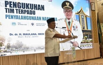 Lindungi Generasi Muda dari Narkoba, Pemkot Jambi Kukuhkan Tim Terpadu